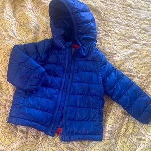 Royal Blue puffer jacket